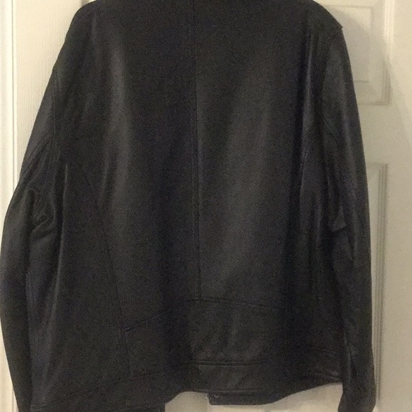 Vintage lambskin leather coat, size L - Picture 3 of 3